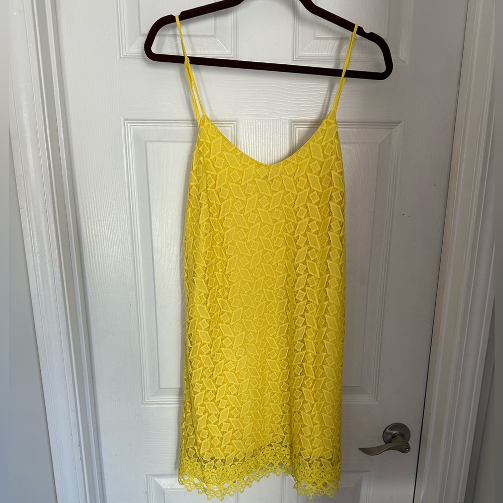 Cute Yellow Dress! Worn once for a rehearsal dinner.